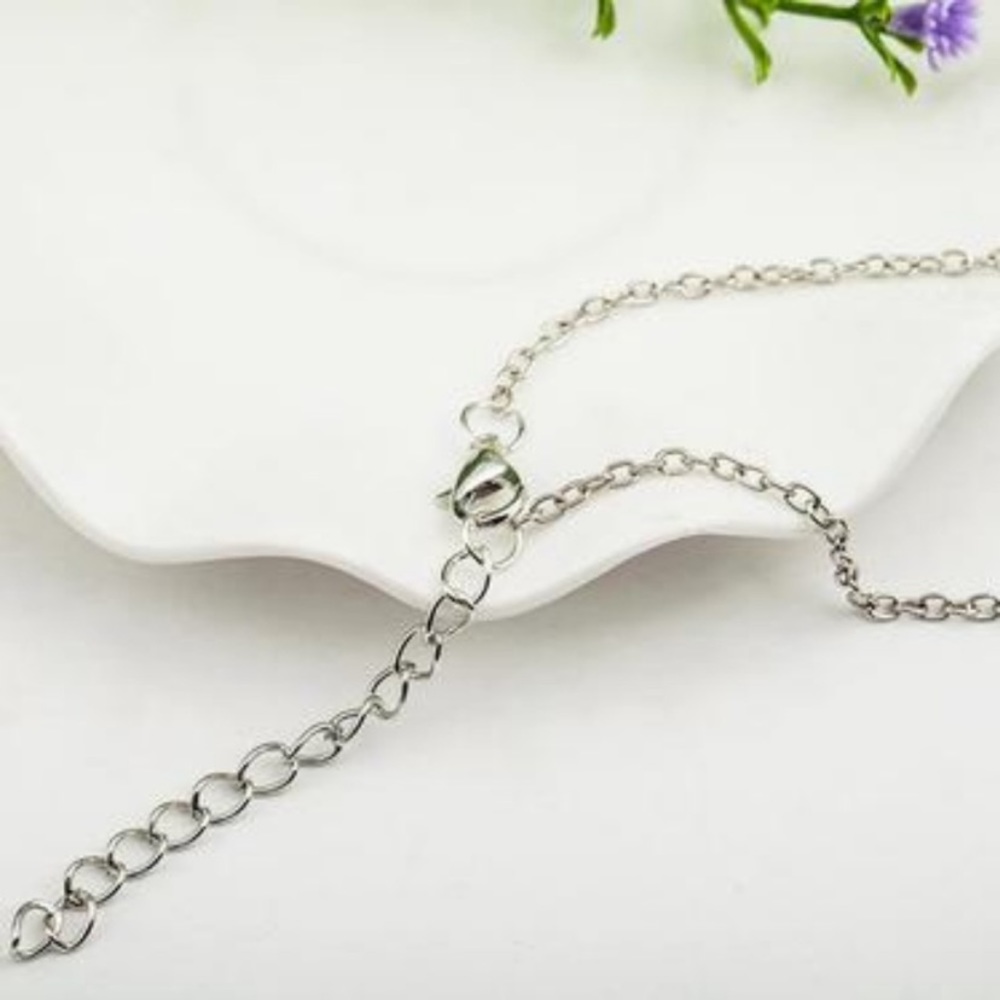Silver infinity necklace - Picture 4 of 4